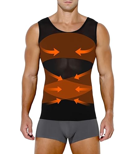 Débardeur De Compression McDavid Homme - Taille L, Orange, Rembourré (Bon état)