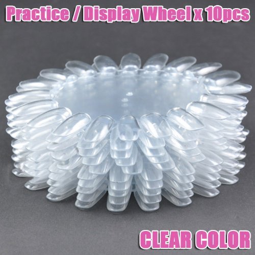 Display / Practice Wheel (Clear,Oval) x 10 CODE: #164