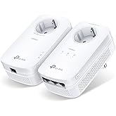 TL-PA8033P KIT, AV1300 3-Port Gigabit Passthrough Powerline Starter Kit