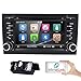 Price comparison product image 7 inch Touchscreen 2Din Car In Dash Stereo Radio for Audi A4 S4 RS4 Support GPS Navigation DVD Player Bluetooth USB SD Subwoofer iPod 3G Dual Zone 1080P IR Parking Camera