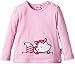 Eltern by Salt & Pepper Baby Girls E Longsleeve Fresh Fox uni Plain Crew Neck Long Sleeve Long Sleeve Top, Pink (bright Rose 811), 6-9 Months (Manufacturer size: 74)