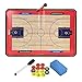 Produktbild RUNACC Basketball Dry-Löschen Board Folding Basketball Strategie Zwischenablage Praktische Basketball Coach Magnetic Tactic Board mit Stift, kleine Magnet und Radiergummi, Reißverschluss