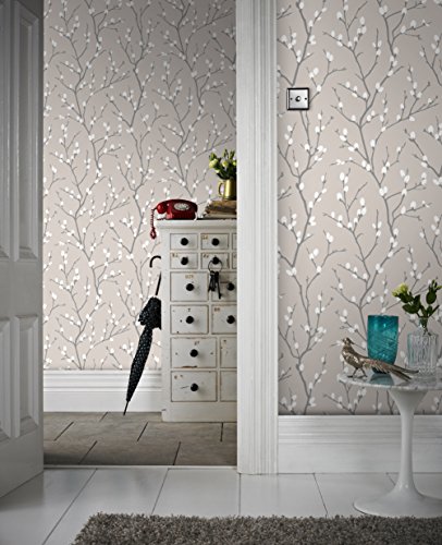 Graham & Brown Vlies Tapete Kollektion Innocence, schwarz, 33-278