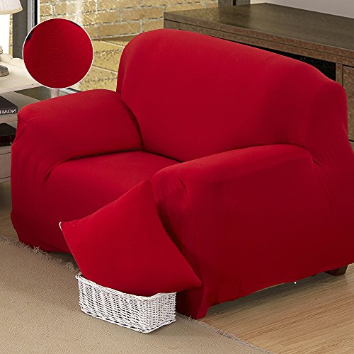Tata Home Copripoltrona Lotto Bielastico: Salvadivano Elasticizzato 1 Posto, Colore Panna, Made In Italy