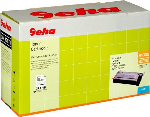 Geha Toner Cartridge for HP Replaces No. C9721A Cyan