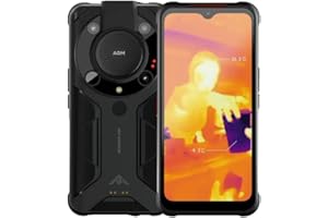 AGM Glory Pro Imagen Térmica Móvil Resistente 5G, Qualcomm Snapdragon 480，8GB+256GB, Cámara 48MP+Visión Nocturna 20MP, IP68/IP69K Smartphone Android 12, 6.3" FHD+, 6200mAh
