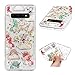 Produktbild Hülle Für Samsung Galaxy S10 Plus, Rückschale Glänzend Weich TPU Bumper Durchsichtig Slim Handyhülle Transparent Schutzhülle Floating Gepresst Handtasche See Through Glitter Cute Case - Einhorn