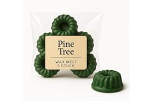 Duftmelt Pine Tree - Intensive Pinie | 5er Set Duftkerzen Duftwachs für Aroma- & Duftlampe