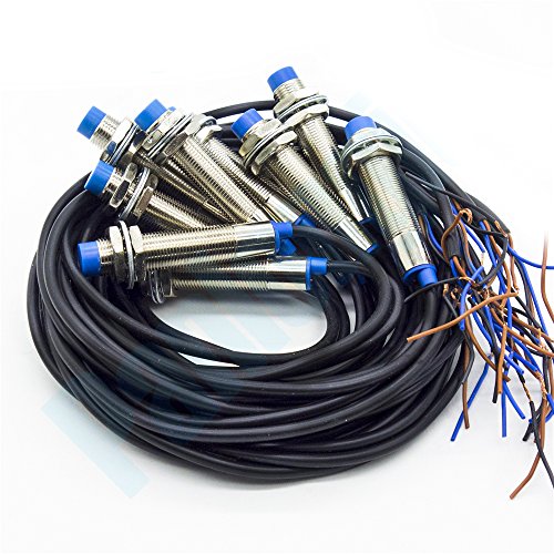 lejin 10pcs nuovo LJ12 A3 - 4-Z/BY induttivo sensore di prossimità interruttore di 4 millimetri di rilevamento rilevamento PNP DC6 - 36 V No normalmente aperto Open