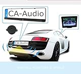 funktion einparkhilfe mercedes akustische und optische Anzeige, Lautsprecher und Monitor