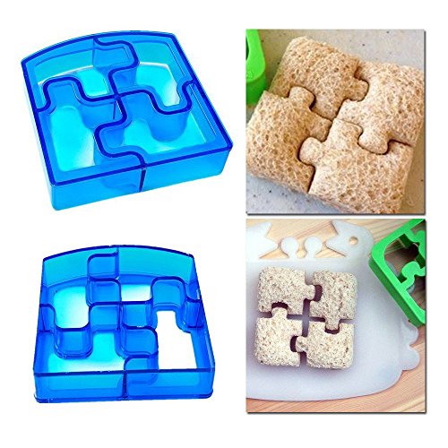 HaimoBurg 8 Stück DIY Sandwich Form Cutter Toast Brot Cookie Sandwich Ausstecher (8 Stück) - 4