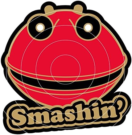 60MM SMASHIN SMASH MARTIAN ALIEN STICKER DECAL, use on Motorbikes, Scooters, Helmets, Leg Shields.