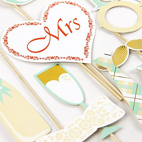 SUNBEAUTY Fotorequisiten Hochzeit Wedding Foto Booth Fotoaccessoire für Hochzeit - 2