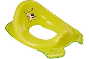keeeper Siège de Toilettes pour Enfants Hippo, De 18 Mois à 4 ans Environ, Fonction Antidérapante, Ewa, Vert
