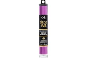 ICRAFT Thermoweb Deco Foil 6 x 12-inch, Magenta (satin), Paper