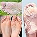 FEITONG 1Pair Exfoliating Peel Foot Mask Baby Soft Feet Remove Callus Hard Dead Skin (Yellow)