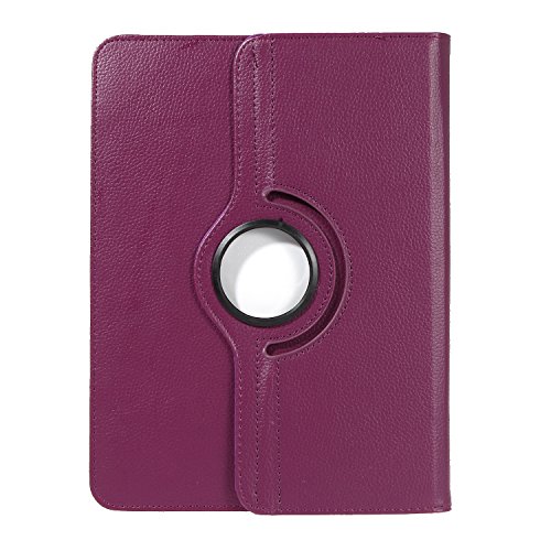 Universal Rotation Tasche für Tablet Modelle in 7, 8 oder 10 Zoll Größe Case Schutz Hülle Cover (8 Zoll, Violett) - 4