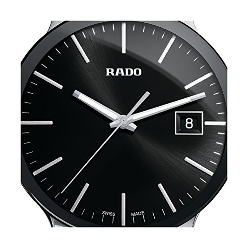 Rado Centrix R30934162 38mm Black Steel Bracelet & Case Anti-Reflective Sapphire Men's Watch