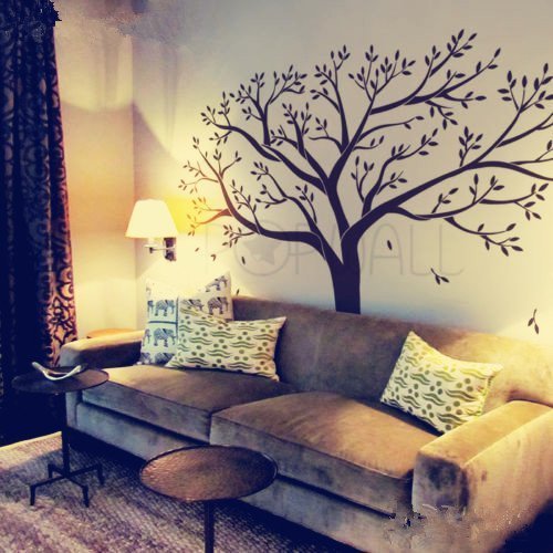 luckkyy® GIANT Familie Foto Baum Wall Decor Aufkleber Vinyl Art Home Aufkleber Room Decor Wandbild AST Wand Aufkleber Aufkleber Wohnzimmer Bett Baby Zimmer - 4
