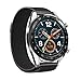 Price comparison product image Leafboat Compatible with Huawei Watch GT Running Watch Milanese Strap,Unisex Adjustable Magnetic Closure Replacement Metal Wristband Suitable for Huawei Watch GT-Black