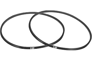 QUARKZMAN 2 st O-850 O typ V-rem 850 mm/33,5 tum innerlängd x 0,39 tum bredd x 0,24 tum höjd, O-typ sluten cykel gummi drivrem