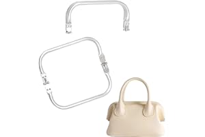 BD-Herego 2 PCS Borsa a Forma di U Manico Interno Chiusura Bacio Chiusura Telaio Borsa Alluminio Manico Borsa Tote Telaio per Borsa Tote Progetti Artigianali Fai da Te (18 * 8.5cm)