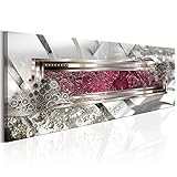 FORMAT: ca. 120x40 cm (BxH) - 1-teilig, Premium Vlies Leinwand, von Hand aufgezogen, fertig zum Aufhängen - Original decomonkey