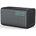 Produktbild GGMM E3 Multiroom Lautsprecher Wi-Fi/Bluetooth, Airplay 20W Stereo Sound, LED Uhr/Wecker, Schwarz