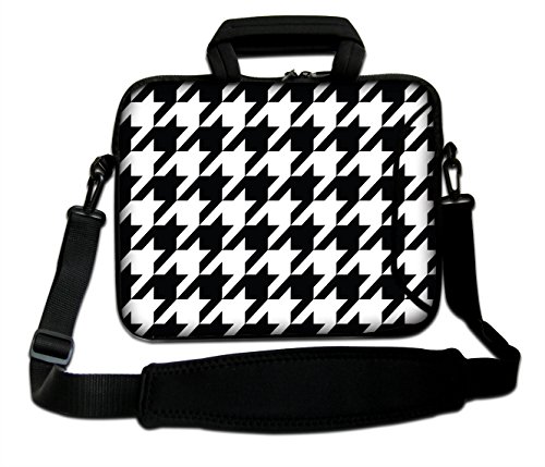 DCCN 15 Zoll / 15,6 Zoll Laptoptasche Neopren Notebooktasche mit Zubehörfach und Schultergurt