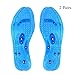 Produktbild 2 Paar Transparente Magnetische Orthopädische Einlegesohlen desodorierende Sweatproof bequeme Massage Einlegesohlen Euphoric Feet Akupressur Einlegesohlen Massageeffekt Einlagen für Männer & Frauen