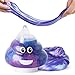 Produktbild Einhorn Glitzer Schleim in Lustiger Poo Form - Fluffy Slime Spielzeug zum Stressabbau für Kinder und Erwachsene - Poop Superknete - Einhornschleim in lustiger Form zum Spielen
