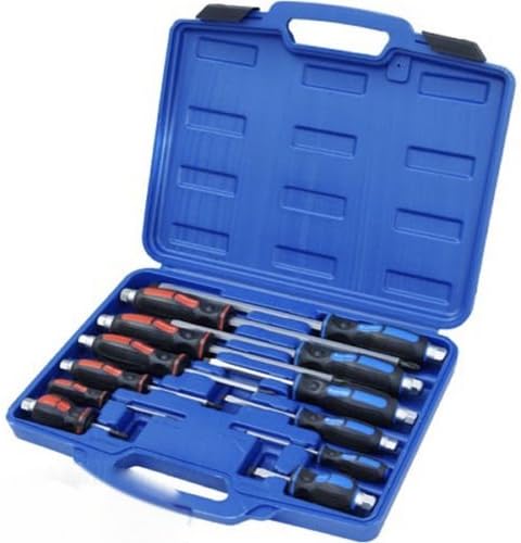 Tool Screwdriver with Impact Cap and 12 Hexagonal Workshop [WK34]