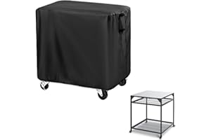 Hohong Housse de table de four à pizza d'extérieur pour table modulaire Ooni - 83 x 83 x 90 cm