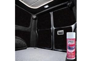 SHIELD AUTOCARE Shield Auto-Care 4 Way Stretch Lining Carpet Trim (Black, 2M+ 2 Trim FIX)