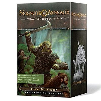 Fantasy Flight Games - Le Seigneur des Anneaux - Voyages en Terre du Milieu - Fléaux de l'Eriador (Extension de Figurines)
