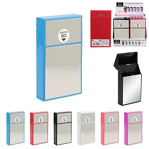 les colis noirs lcn Etui Paquet Cigarette Slim avec Miroir - Modèle Aléatoire - Fumeur Tabac Tube - 418 en ligne les colis noirs lcn Etui Paquet Cigarette Slim avec Miroir - Modèle Aléatoire - Fumeur Tabac Tube - 418 en ligne