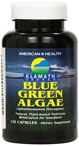 American Health Klamath Shores Blue-Green Algae, 120 Capsules