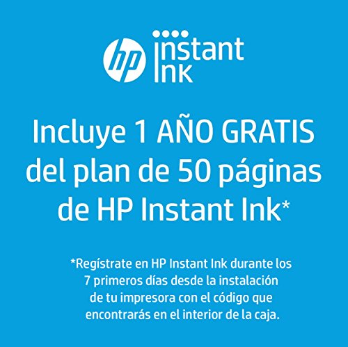 HP OfficeJet 3831 - Impresora Multifunci  n de Tinta  WiFi  512 MB  600 x 300 dpi  1200 x 1200 dpi  A4  216 x 297 mm  con 1 A  o del Plan DE 50 P  ginas de HP Instant Ink Incluido   Color Negro