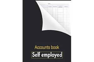 Accounts book self employed: Accounting book | business bookkeeping record book - income and expense log book - financial ledger - Journal For Sole ... with accounting obligations, A4 large