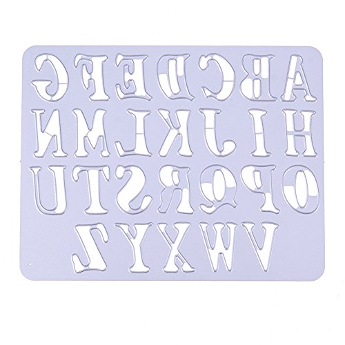 Amazingdeal365 Buchzeichen Metall Form Stanzschablonen Schablonen Schneiden DIY Dekor Sammelalbum Karten Buchzeichen Lesezeichen als Geschenk für Freunde Geburtstag Kinder,Kindergarten Hobby Schule Handarbeit Unterricht usw. Ein tolles Geschenk!