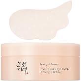 Beauty of Joseon REVIVE Under Eye Patch with Retina and Ginseng, for Puffy Eyes, Fine Lines and Wrinkles, Collagen, Peptide,