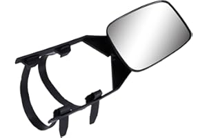 Baceyong Car Towing Mirrors Trailer Caravan Towing Mirrors Wing External Motorhome Mirror Long Arm Extensions for Caravan Towing, Pack of 1