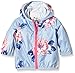 Joules Baby-Girls Skye Floral Waterproof Jacket, Sky Blue Floral, 12-18 Months