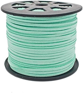 3mm Flat Faux Suede Cord - Mint - 5m