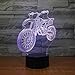 Produktbild QRFDIAN Motorradlampen berühren Studenten Schreibtischlampe LED Stereo Lampe Kreative Geschenk Nachtlicht neue exotische Produkte Fotoelektrische Sensoren (größe : Remote touch)