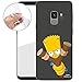 Produktbild TPU Handyhülle für Dein Samsung Galaxy S9 von finoo Made In Germany Hülle mit Motiv für Optimalen Schutz Silikon Tasche Case Cover Schutzhülle für Dein Samsung Galaxy S9 - Bart Steinschleuder