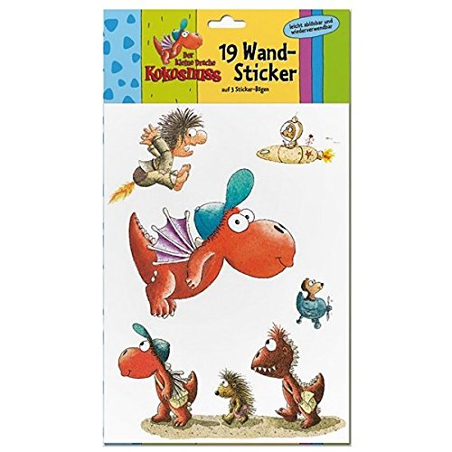 Der kleine Drache Kokosnuss - Wandsticker
