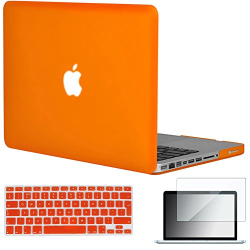 Topideal 3 in 1 Matte Hard Shell Hülle Case Cover 15 Zoll MacBook Pro 39,1 cm (Modell: A1286) + Tastatur Cover + Displayschutzfolie