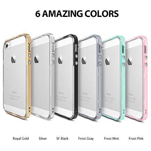 Ringke Fusion Frame  Funda Protecci  n de Ca  da  Choque Absorci  n  H  brido Duro  Verde  Frost Mint 