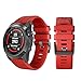 Produktbild Hunpta@ Armbanduhr Band für Garmin Fenix 5X Plus, Silikon-Schnellverschluss Easy Fit Wristband Ersatz (Rot)